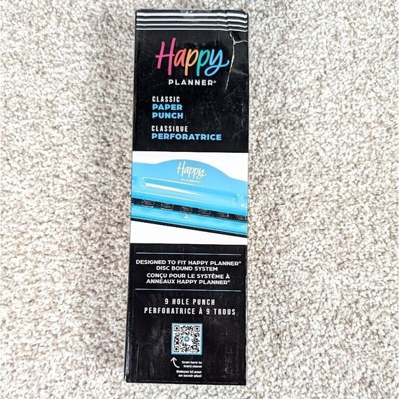 Happy Planner Paper Punch 9 Hole Classic Disc Bound System New - Picture 1 of 5